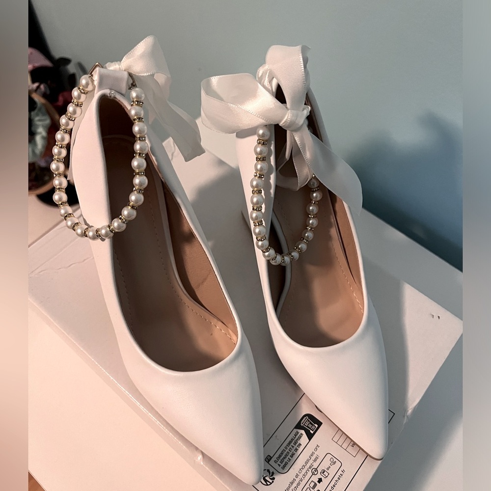 White Pumps